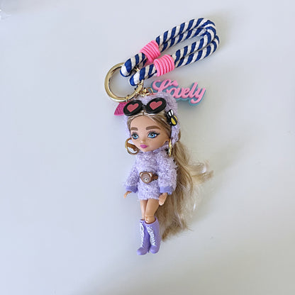 Original extra Chelsea Barbie charm_purple (hand made)