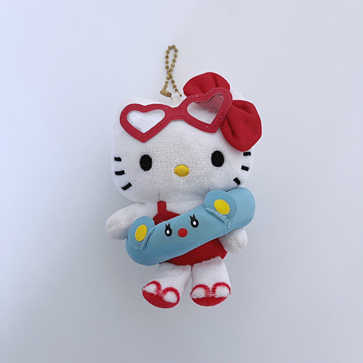 Hello Kitty blue tube key ring