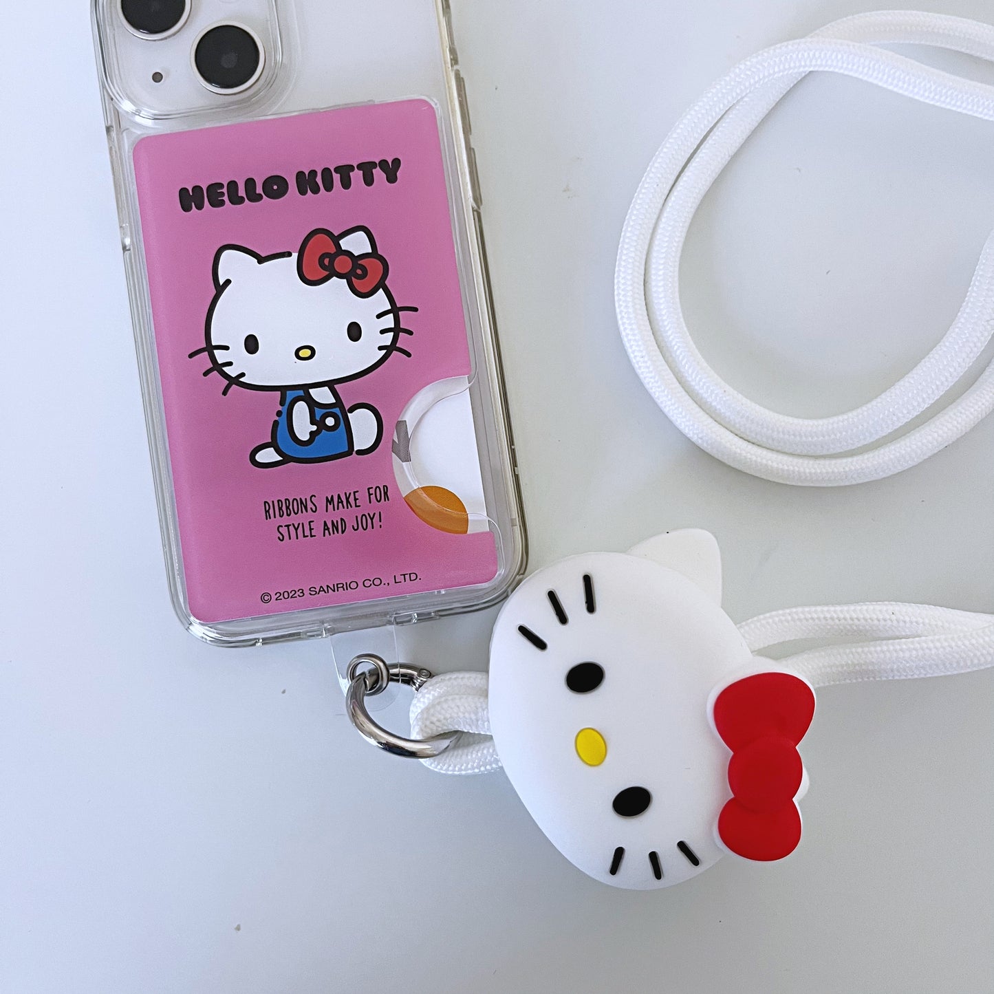 Hello kitty phone card holder (MAC safe)_pink