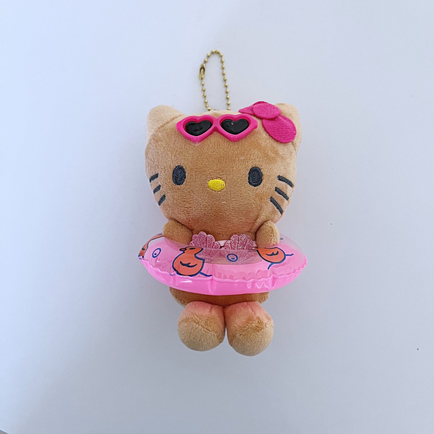 Tanned Hello Kitty tube keyring