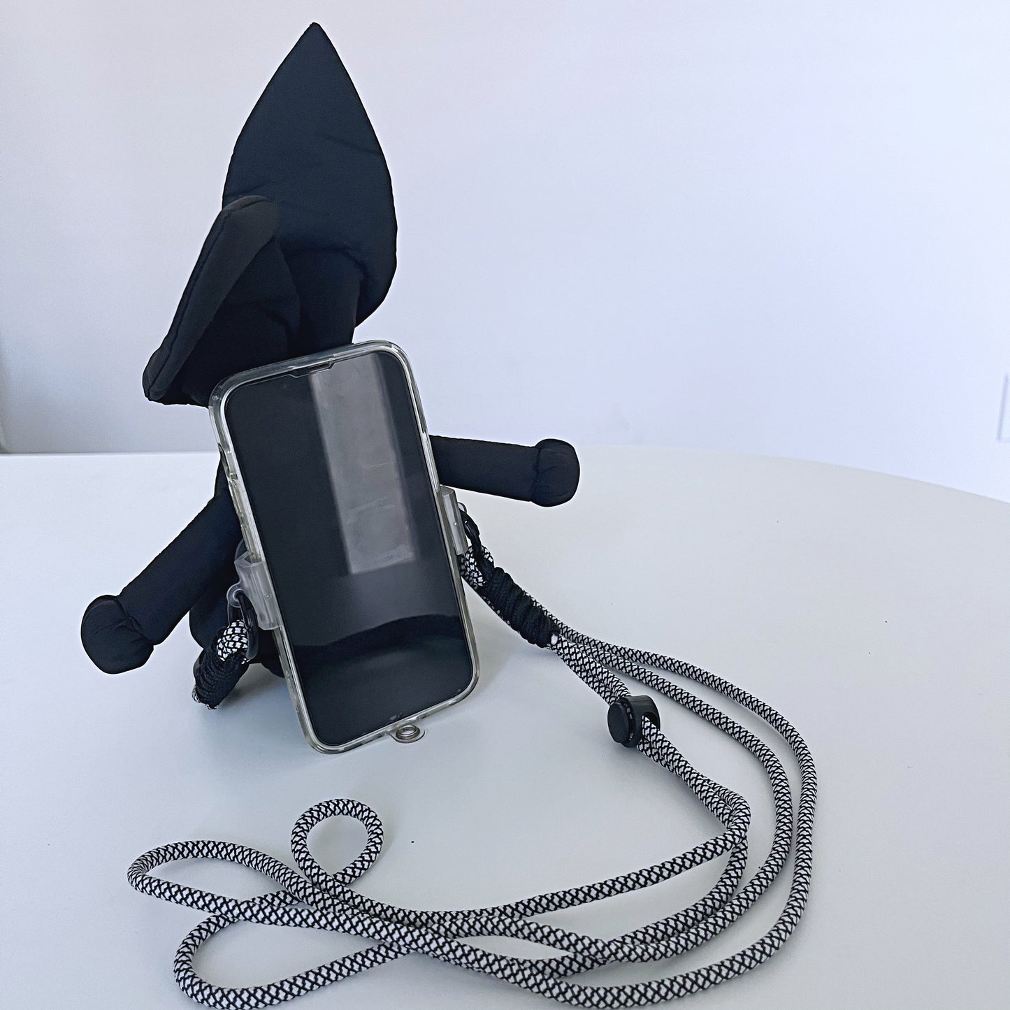 Bad Bunny phone holder strap_black