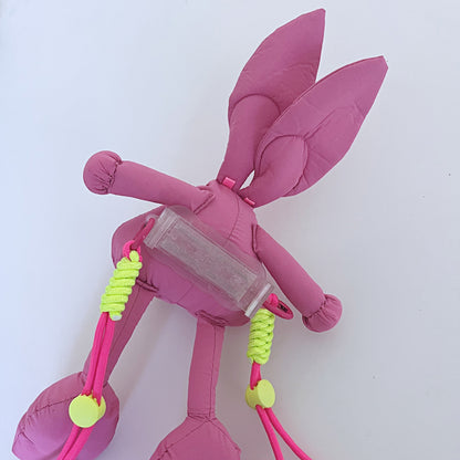 Bad Bunny phone holder strap_pink