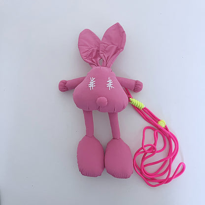 Bad Bunny phone holder strap_pink